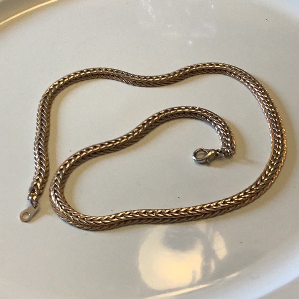 Herringbone necklace lobster claw clasp nice design pretty design